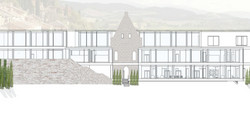 Adaptive Reuse Horizontal Section - exterior
