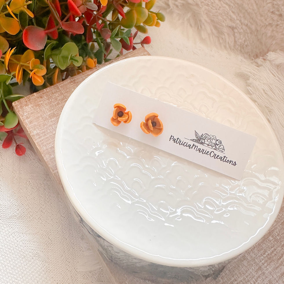 Thumbnail: Fall Sunshine Flower Stud