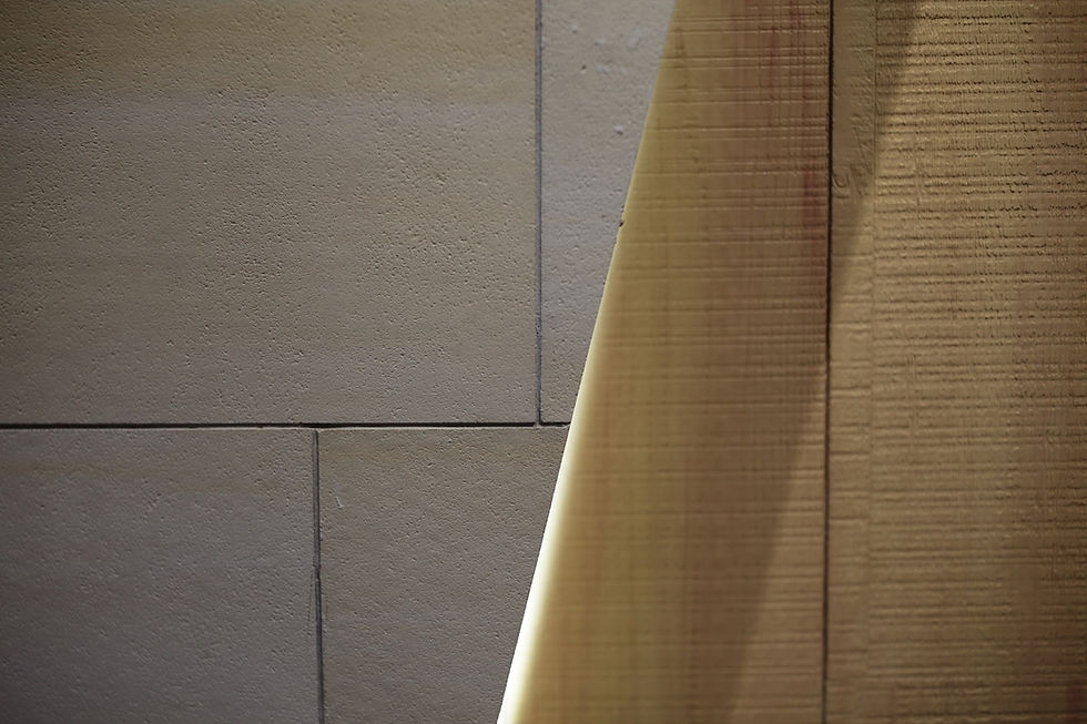 modified clay material limestone wall panel