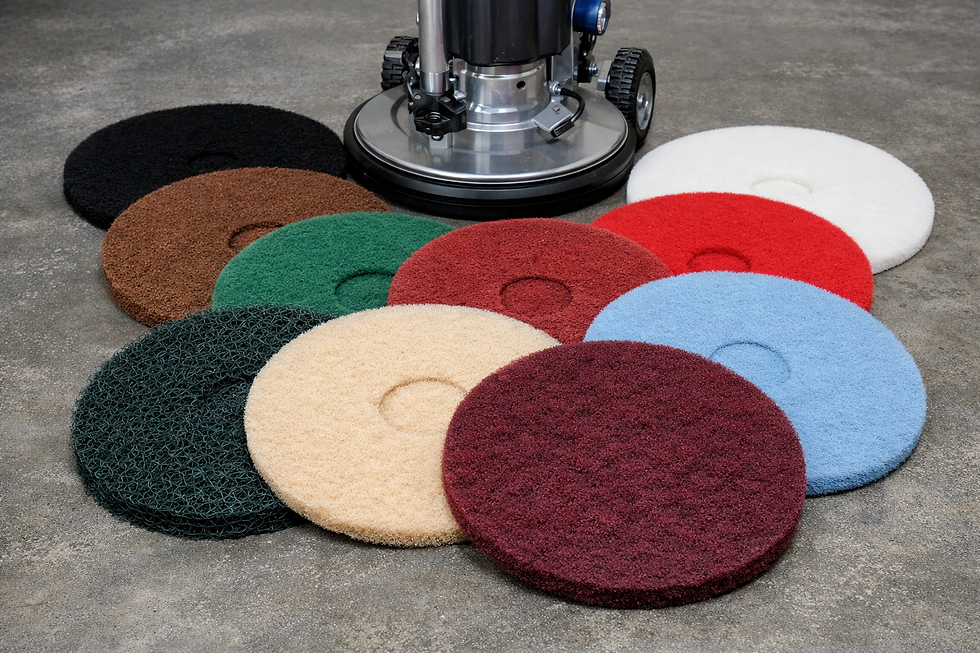 Swing Machine Pads Explained: Choosing the Right Pad for Every Floor Cleaning Job