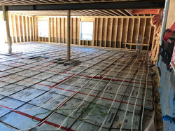 In Floor Heating Loops