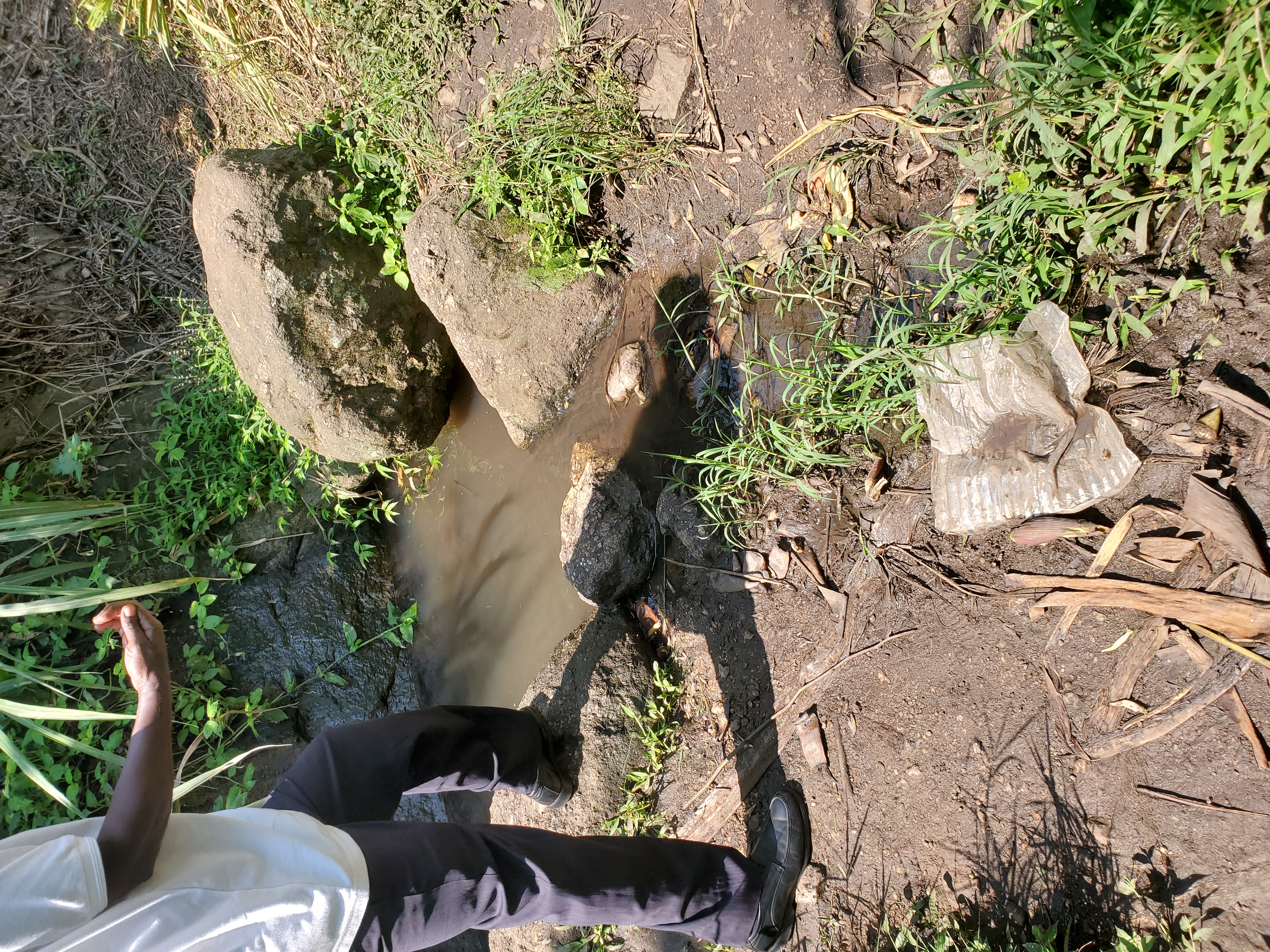 Village water before