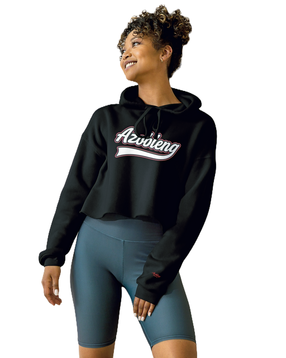 Thumbnail: Azobleng Signature Women’s Crop Hoodie