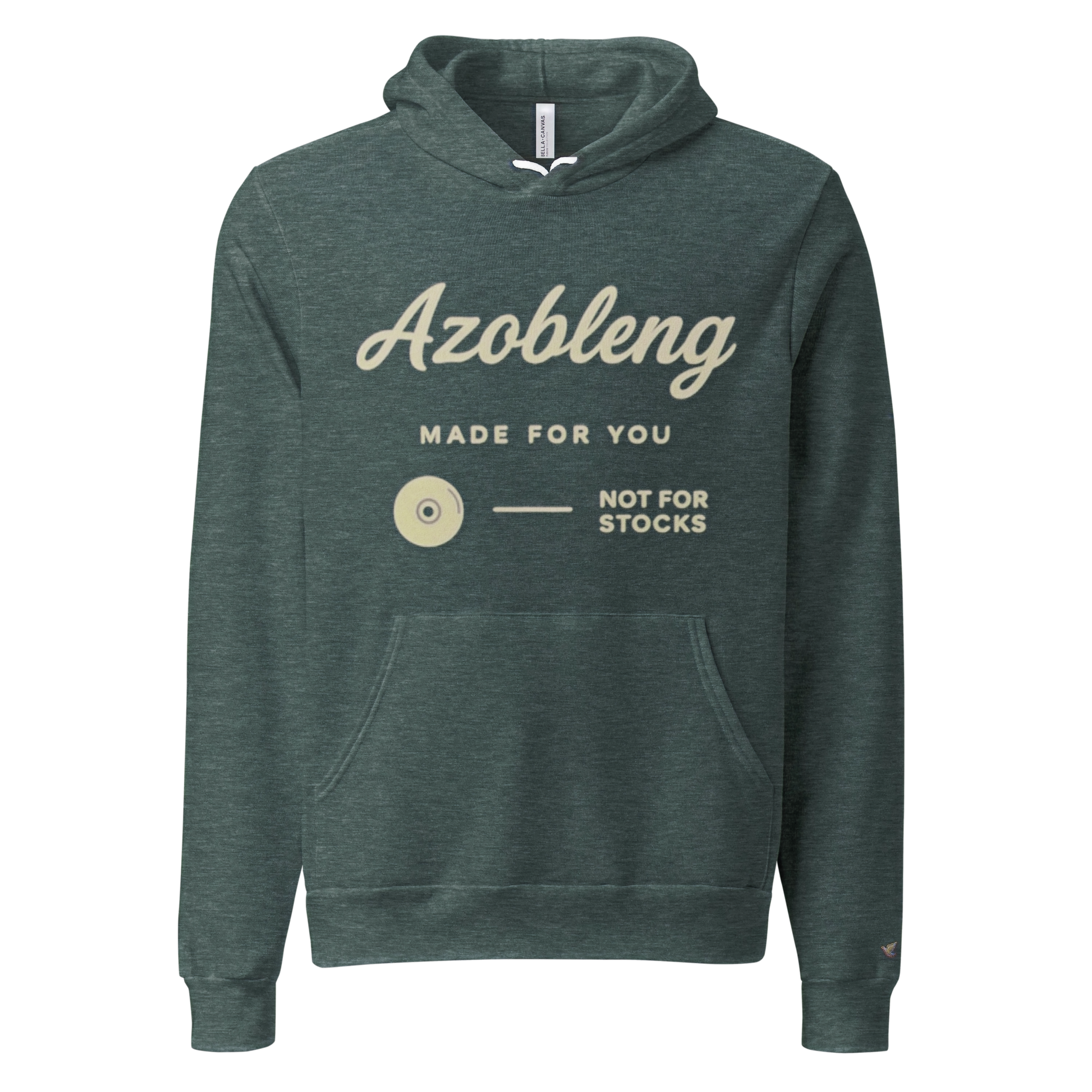 Azobleng- “Made for You, Not for Stocks” Hoodie – Gold edition