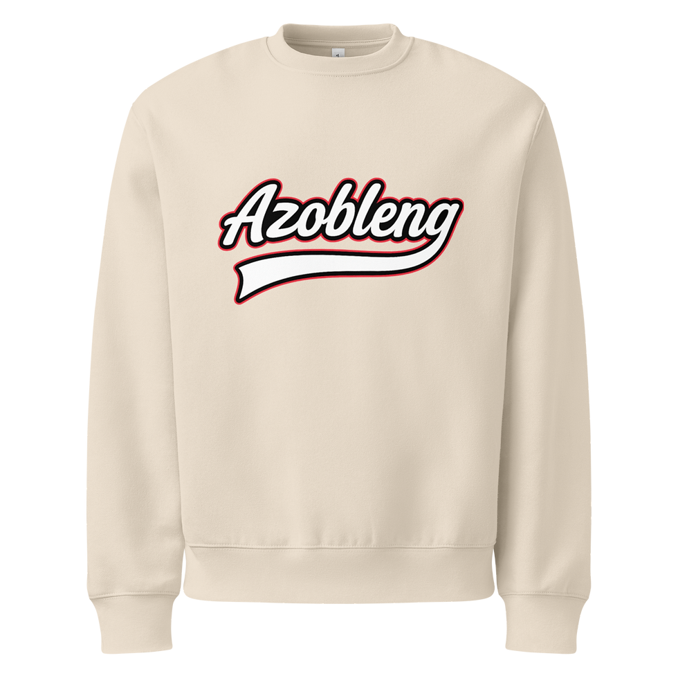 Thumbnail: Azobleng Signature Oversized 100% coton  Sweatshirt