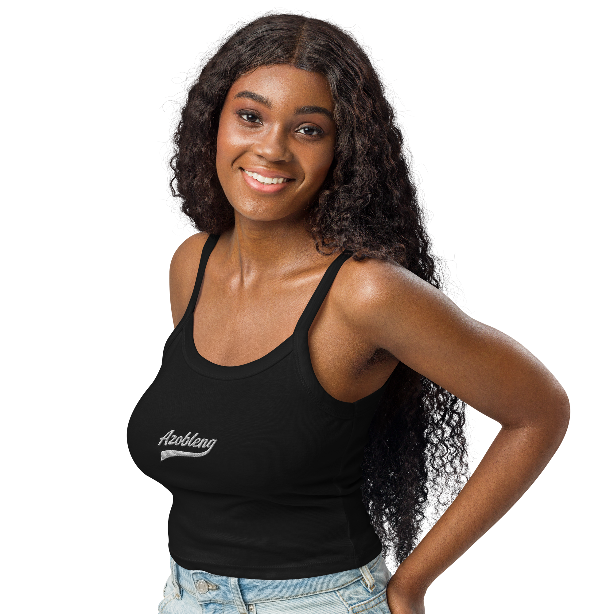 azobleng signature women tank top