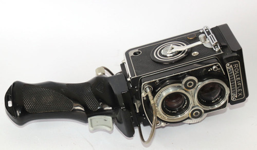Rolleiflex maniglia impugnatura a pistola pistol grip macchina fotografica Rolleiflex maniglia impugnatura a pistola pistol grip macchina fotografica