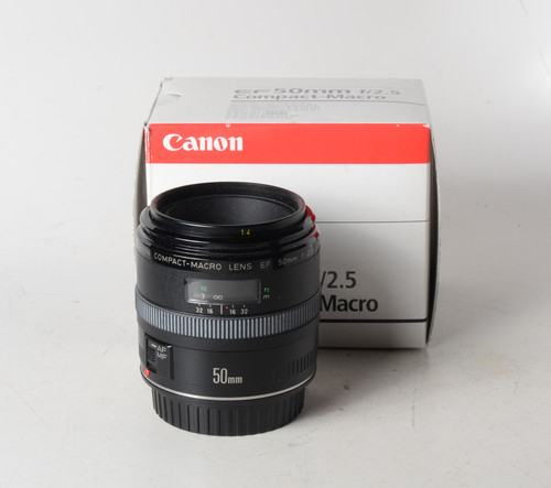 Canon 50mm f2.5 Compact Macro EF | The Camera Exchange