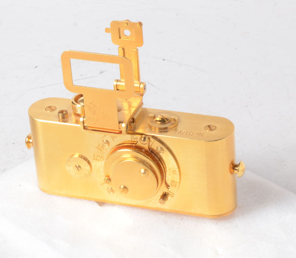 Thumbnail: Leica 19201 GOLD finish UR-replica 1/2 scale