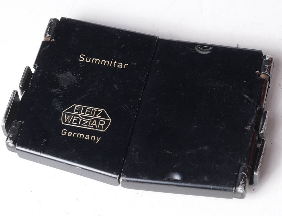 Leica SOOPD folding hood for 5cm Summitar lens