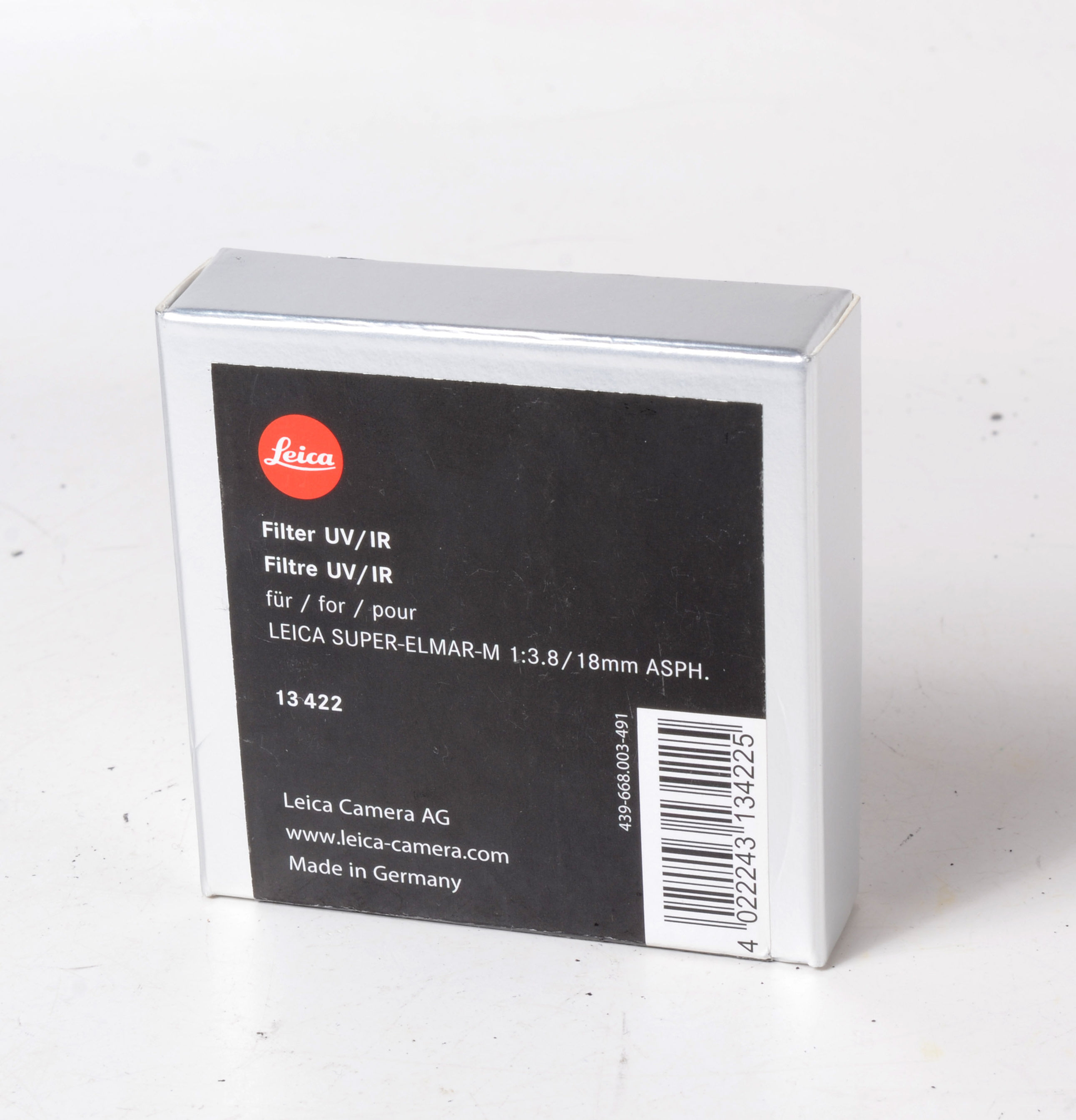 Leica UV-IR Cut Filter for 18mm