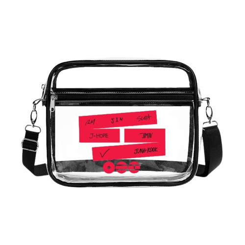 BTS Clear Concert Bag Large | World Tour 2026 ARMY Stadium Bag