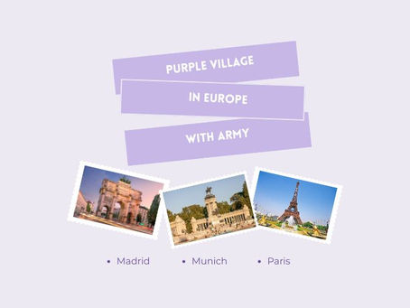 Purple Village: The Place Where ARMY Gathers Next alongside BTS Worldtour 2026 in Europe