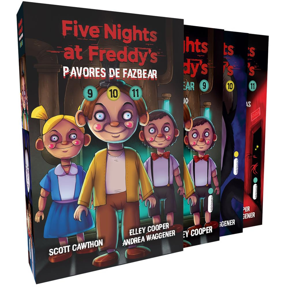 Box - Five Nights At Freddy's: Pavores de Fazbear - Vol. 09 ao 11