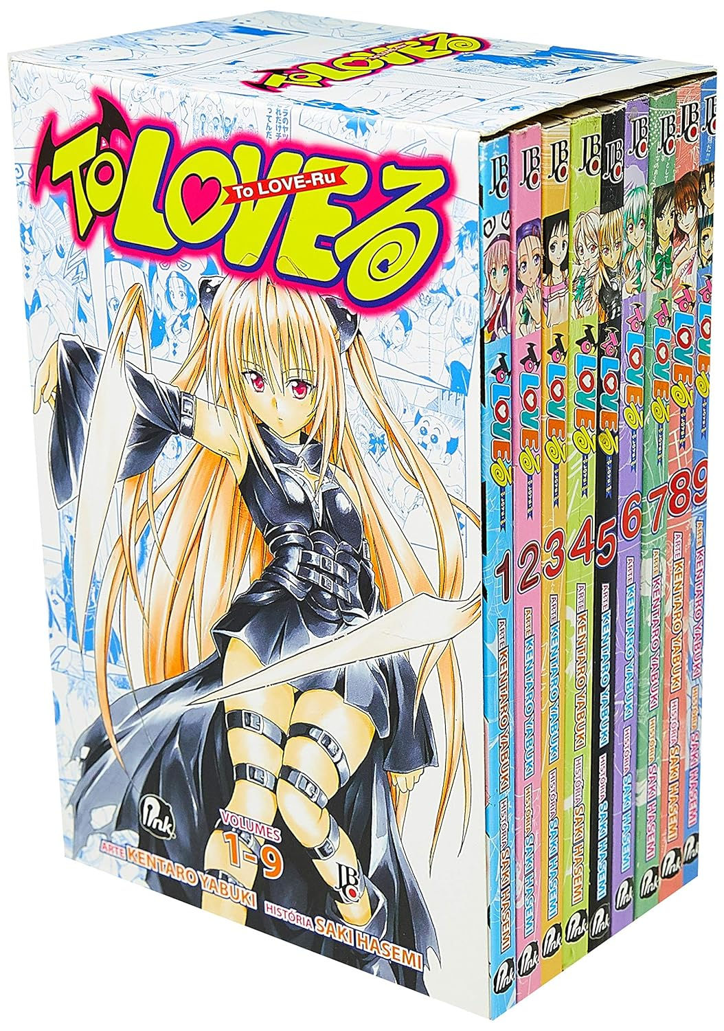 Box - To Love Ru - Vol. 01 a 09