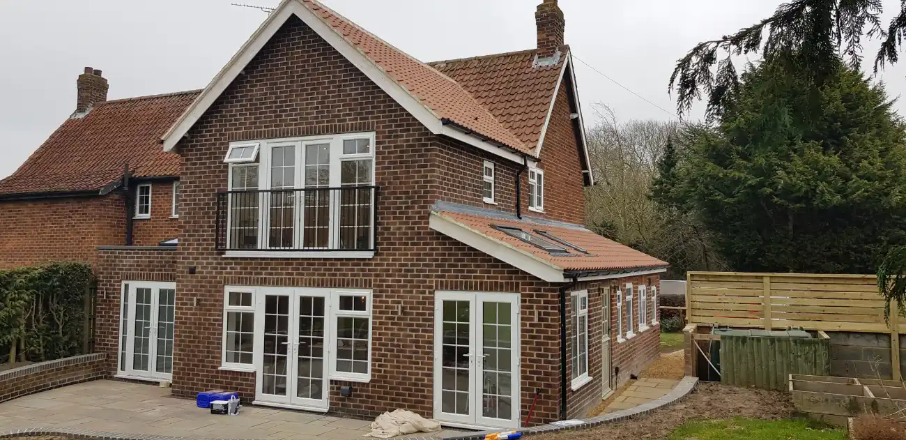 Renovation to a former council house south of York.
Transformed into a light, airy, spacious family home.