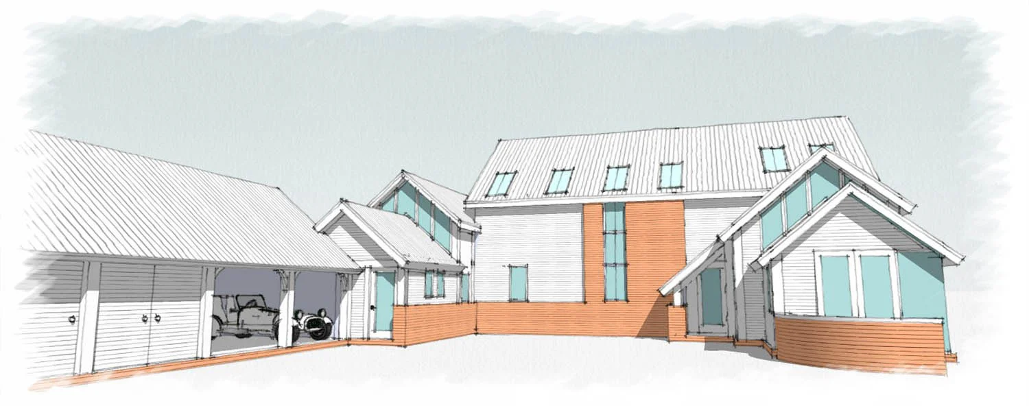 Contemporary Oak Framed House in Ranby