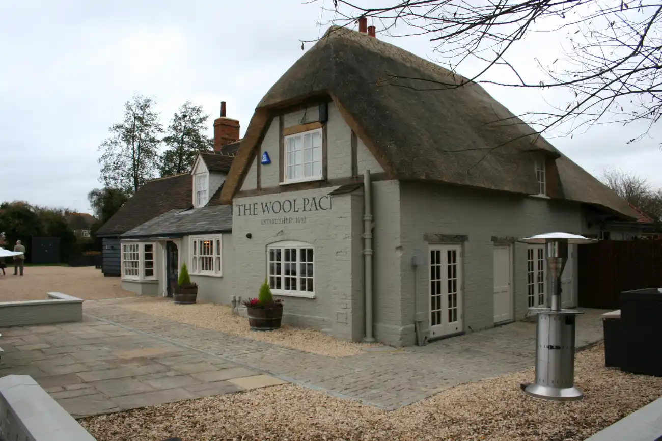 Listed Thatched Pub Rebuilt following a Fire
