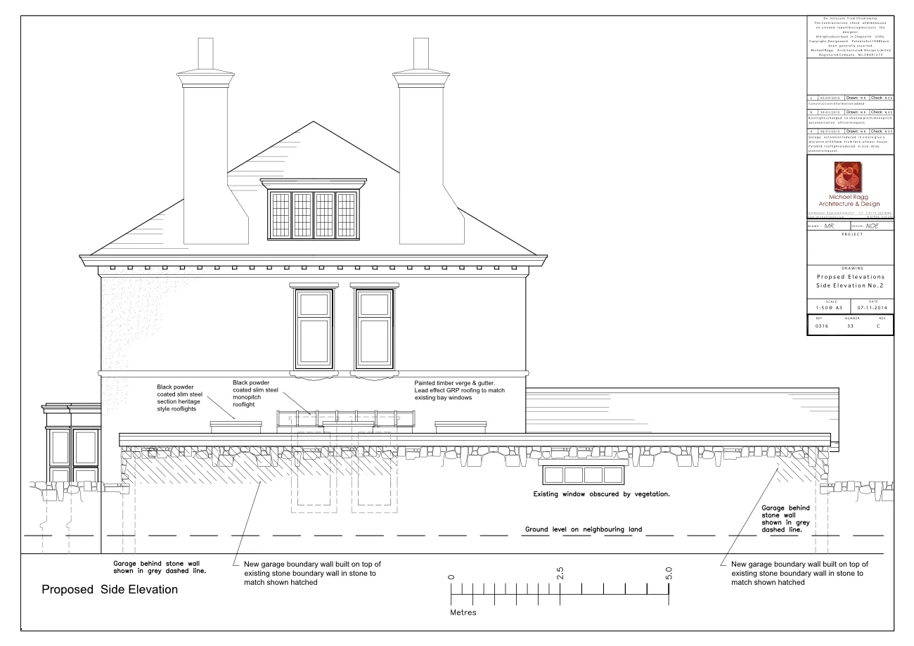 Conservation Area Garage & Workshop Extension.