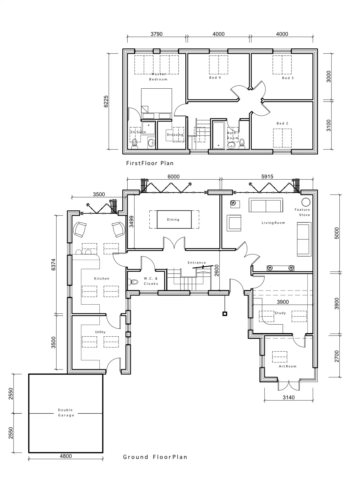 Contemporary Oak Framed House in Ranby
