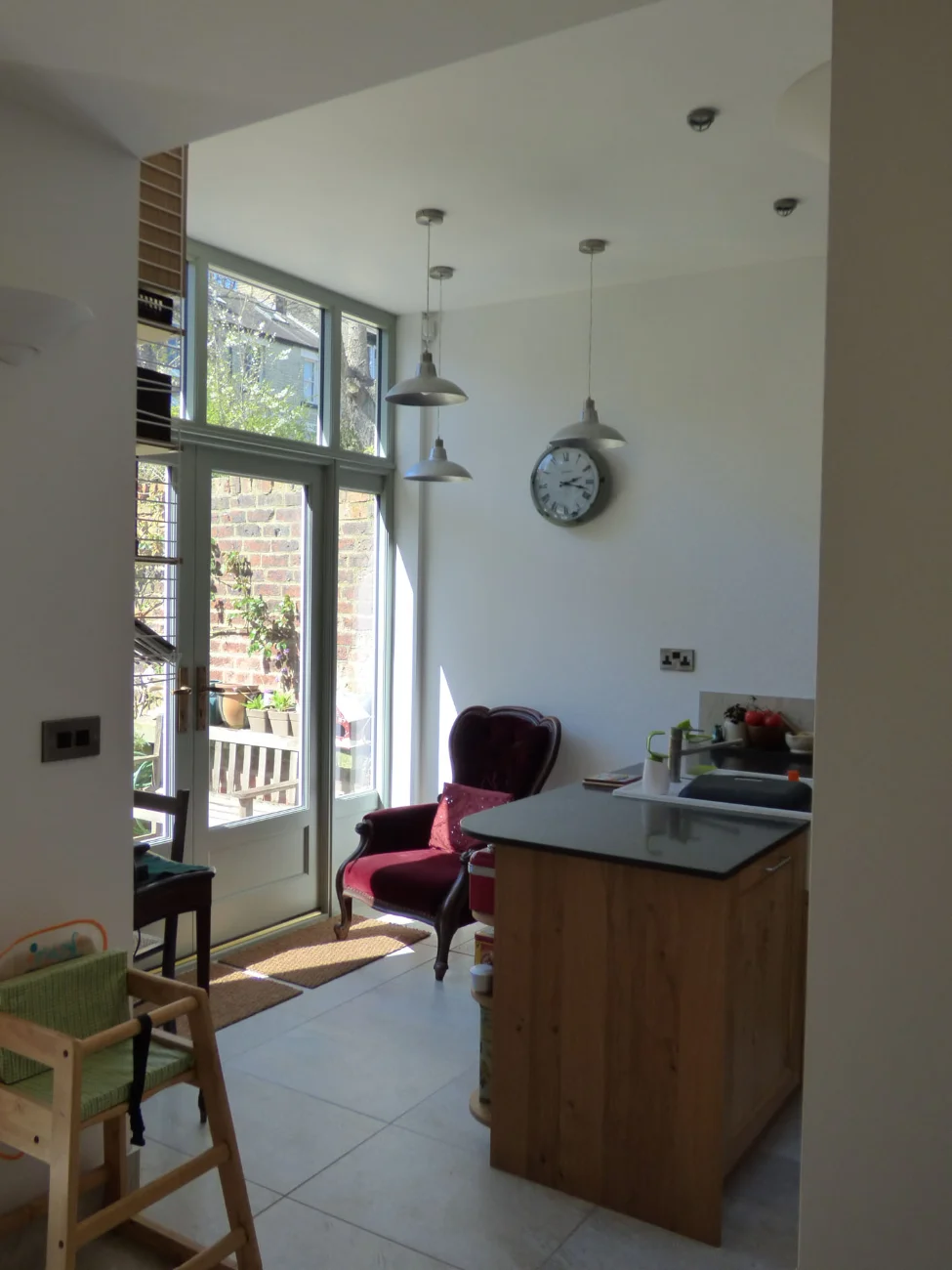 Conservation Area House Extension.
Compact and tricky 