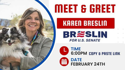 Virtual Meet and Greet with Karen Breslin
