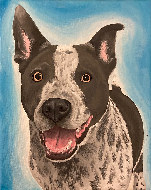Pet portrait commissions