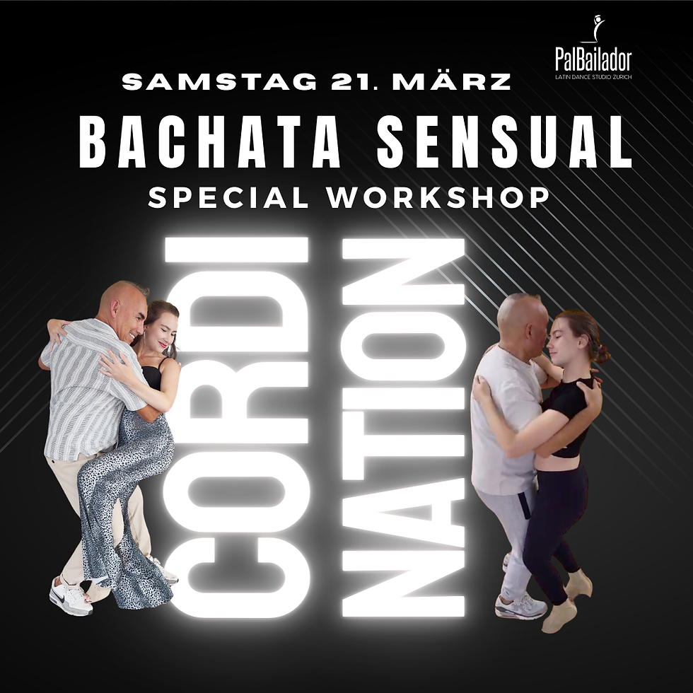 Bachata Sensual Workshop ab Mittelstufe bis Fortgeschrittene