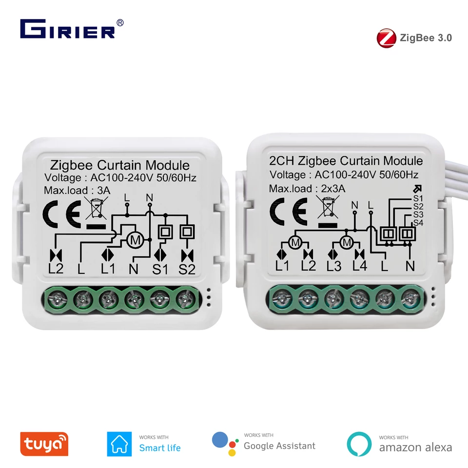 בקר לתריס חשמלי GIRIER Zigbee
