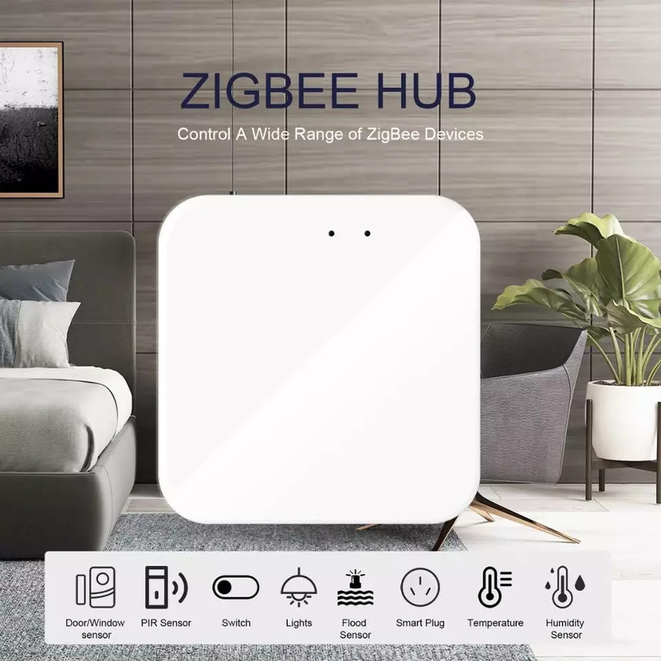 Thumbnail: GIRIER בחיבור קווי/אלחוטי ZigBee רכזת