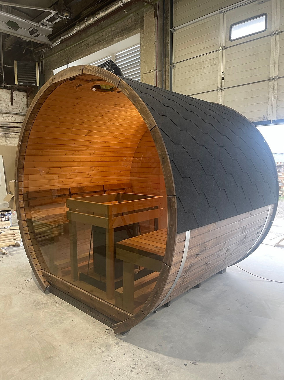 Miniaturbild: Fasssauna 