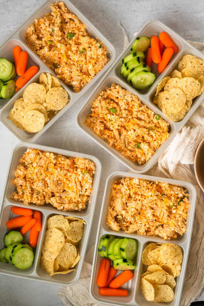 Buffalo Chicken Dip Lunchable