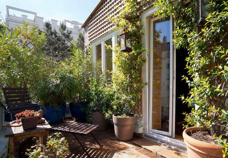 Terrasse paysagère