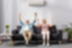 a couple excited to receive the canada greener homes grant