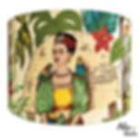 Fridas Garden on cream - Alexander Henry design shade