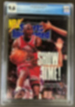 Michael Jordan's 11th Sports Illustrated cover (9.8) — currently pop 2, none higher