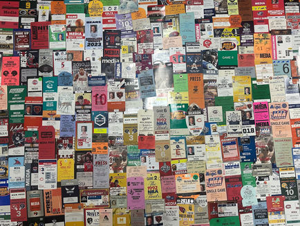 My 100 favorite collectibles ... No. 100: Press passes