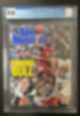 Michael Jordan's eighth Sports Illustrated cover (9.8) — currently pop 3, none higher.