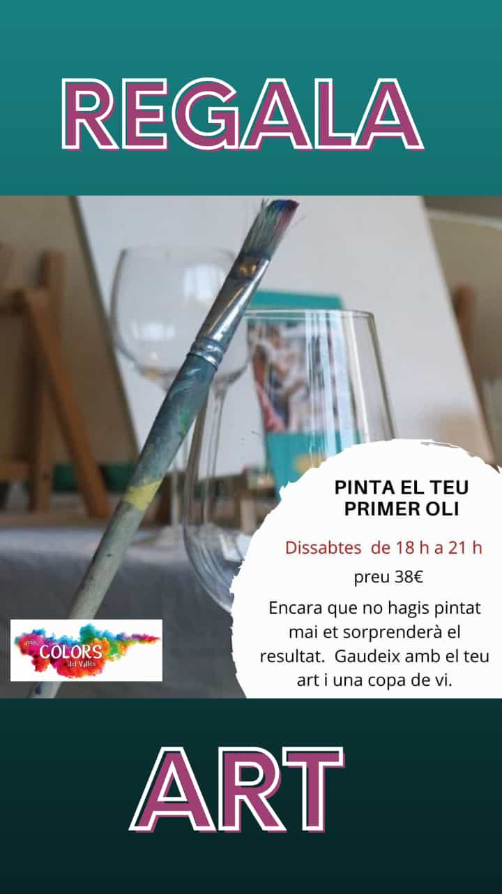 TALLER de PINTURA A L'OLI - DISSABTES de 18h a 21h