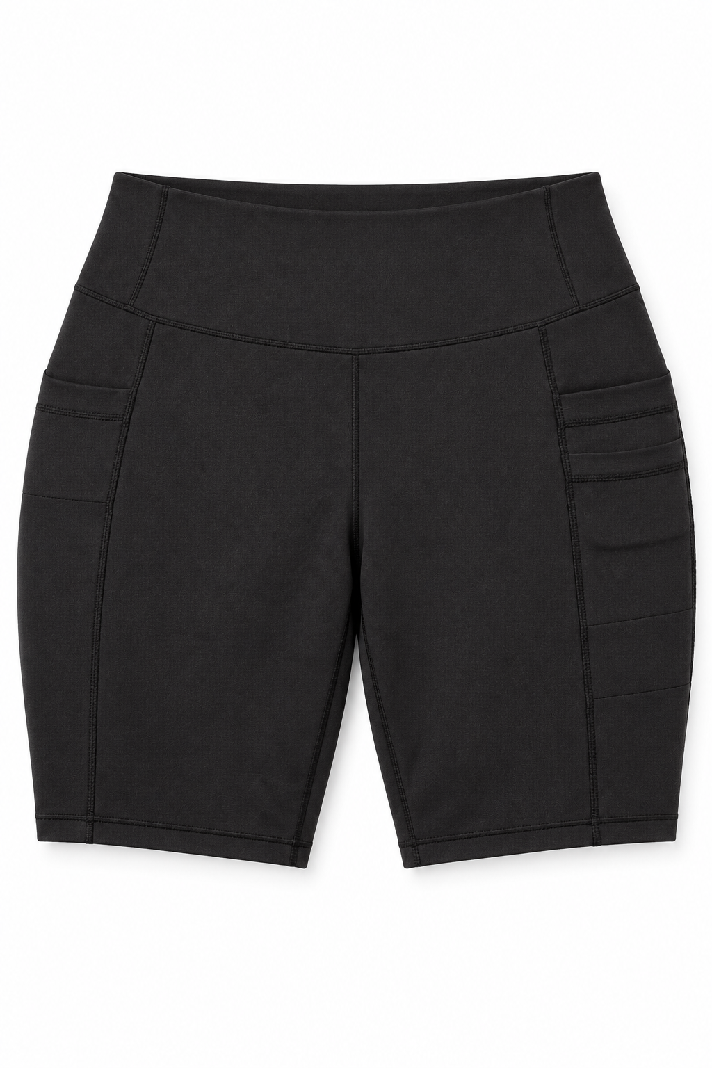 VITALINOVO Plus Size High Waisted Biker Shorts (One)