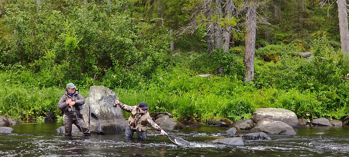 Kuusinki Kuusamo perhokalastus