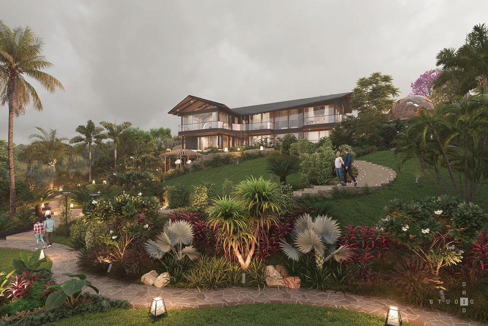 luxury resort design in kusur, lonavala, maharahstra