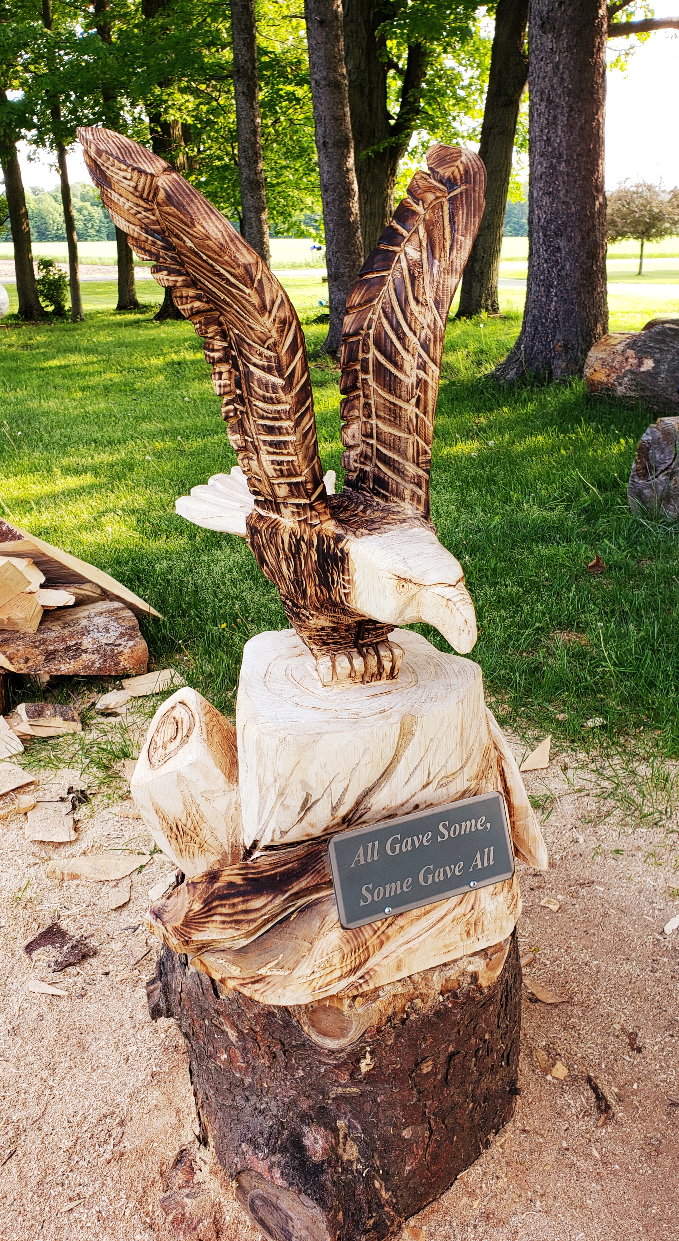 Eagle Carving