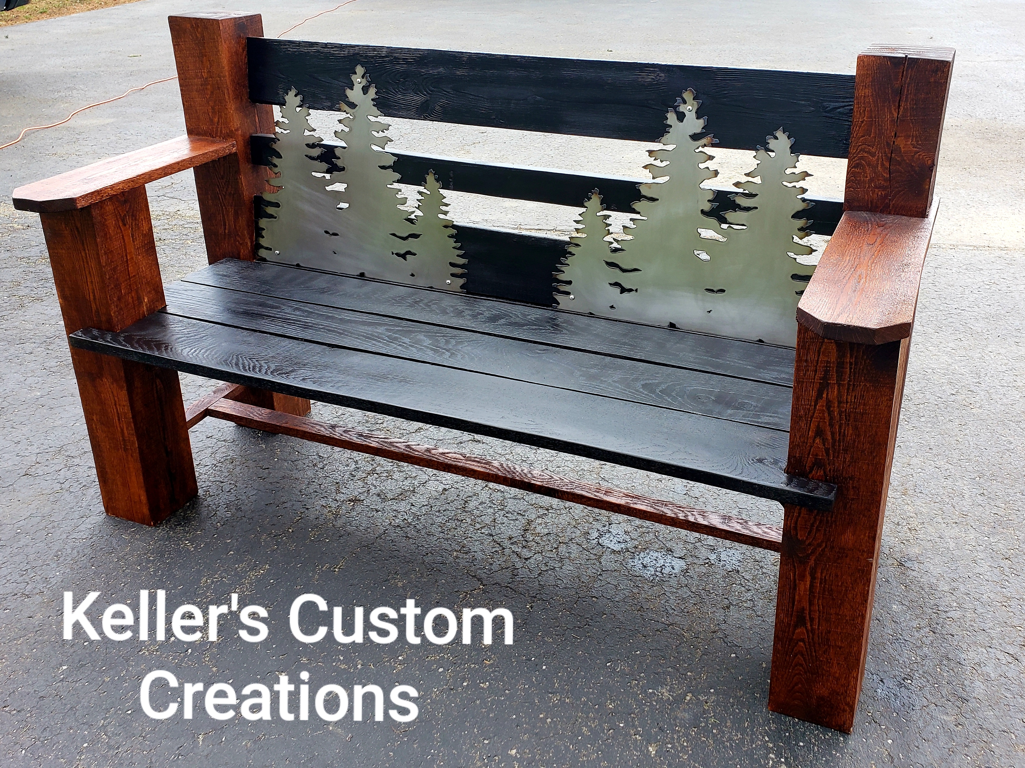 Rustic Bench