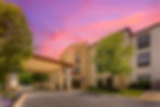 Exterior of Comfort Suites near Penn State