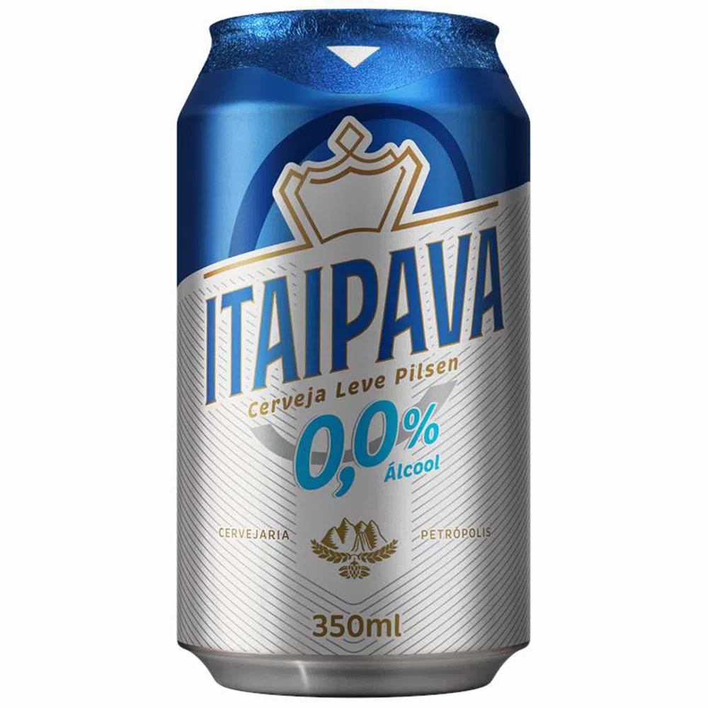 Cerveja Itaipava 0,0% Álcool 350ml
