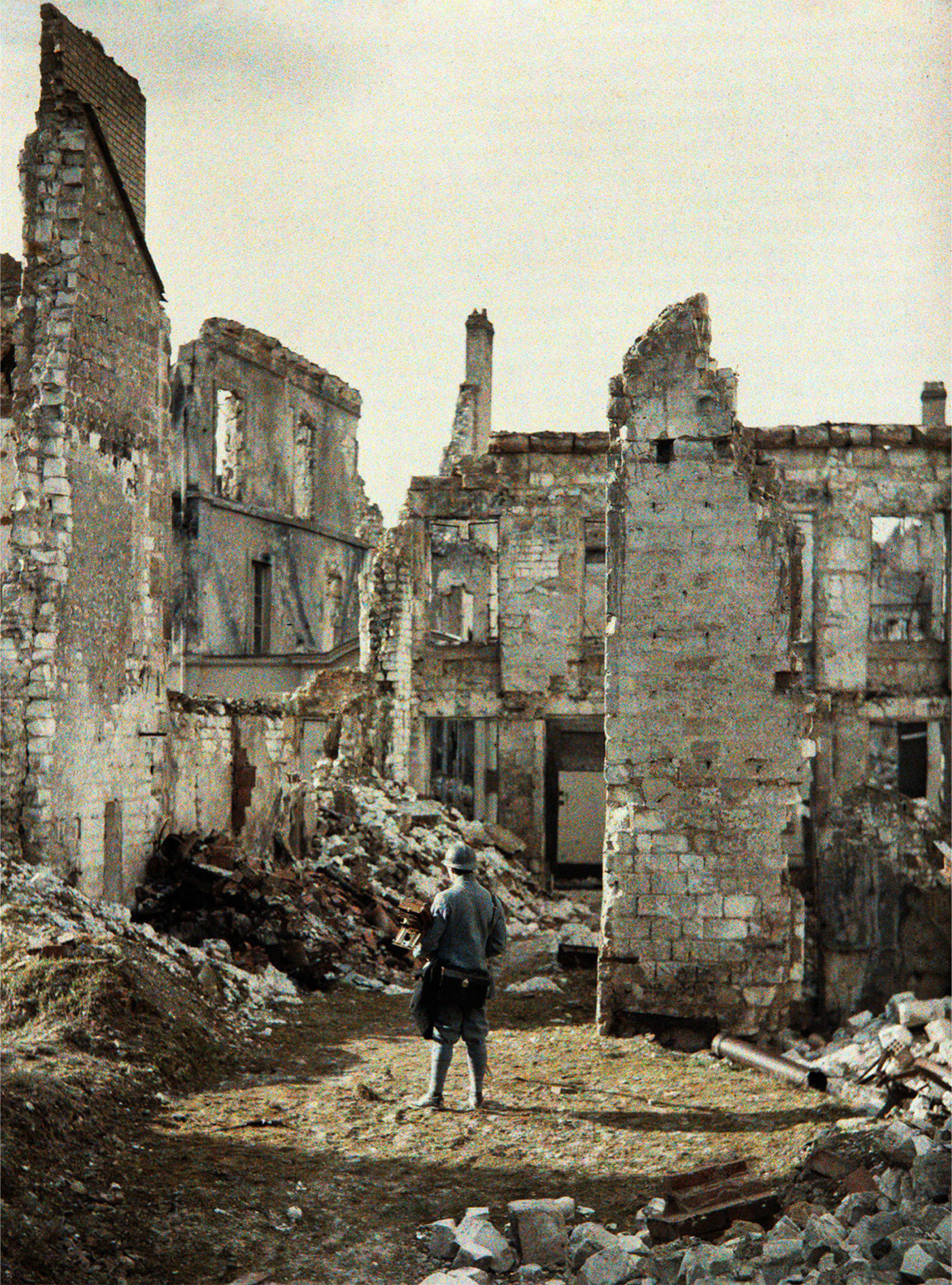 Plaques sensibles. Autochromes de la Grande Guerre