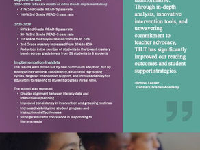 Case Study: TILT Adira Reads K-3