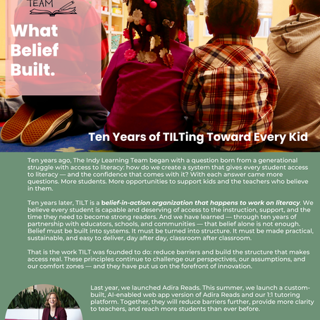 Summer Newsletter: 10 Years of Believing