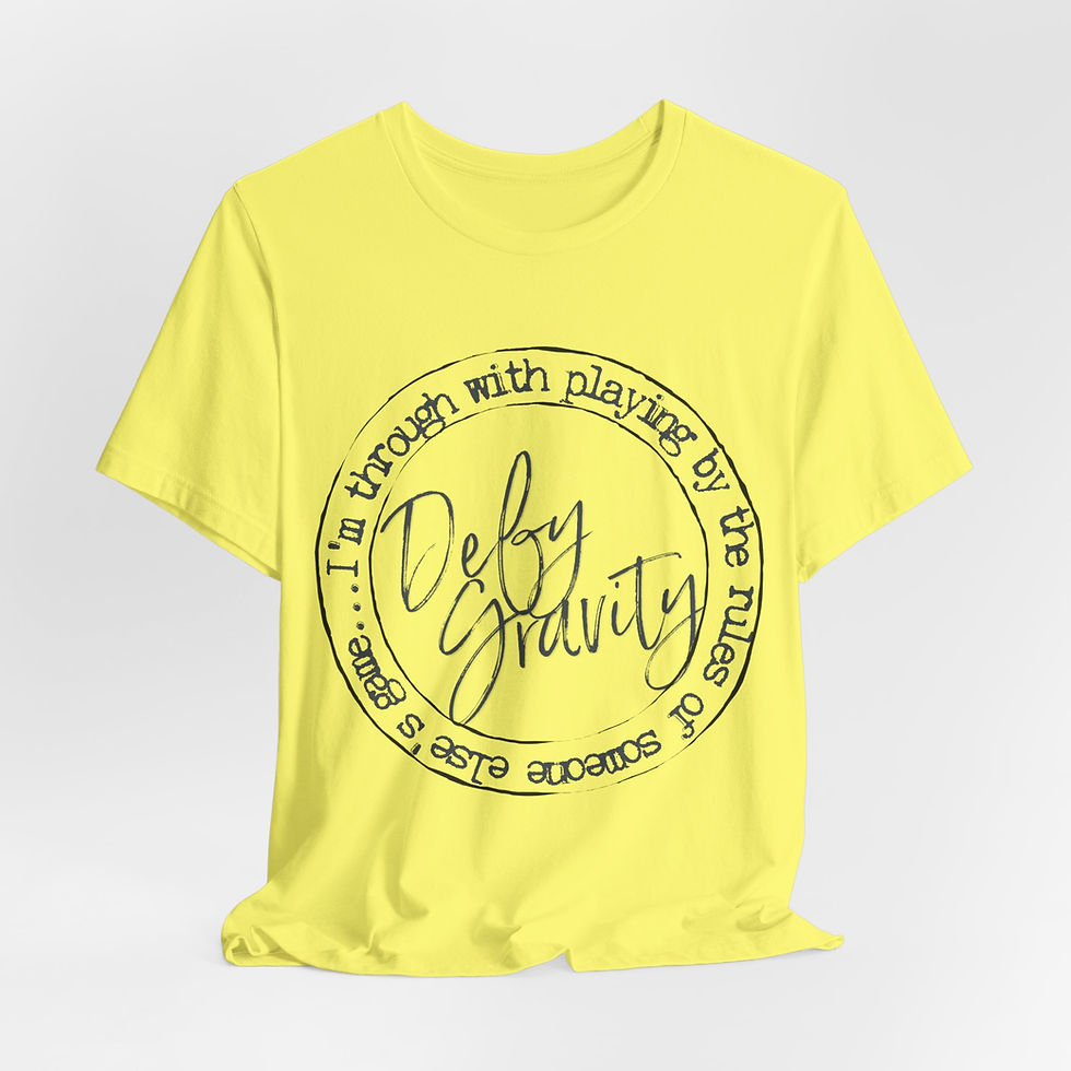 Thumbnail: Defying Gravity Custom T-Shirt